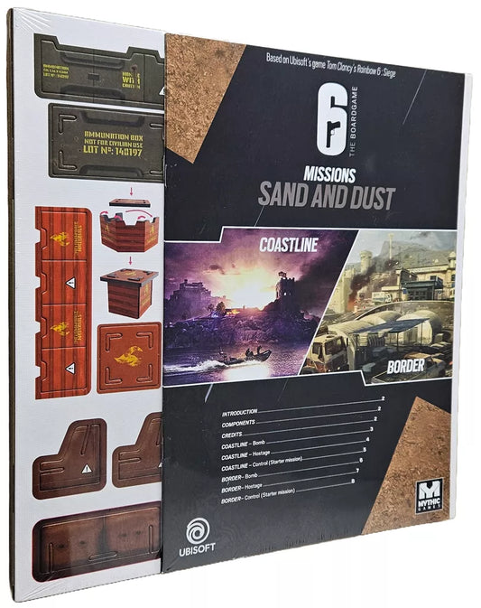 6: Siege – The Board Game Map Pack 3 - Sand and Dust