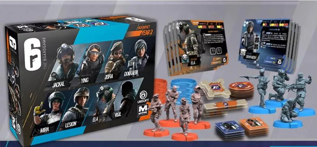 6: Siege – The Board Game Bundle