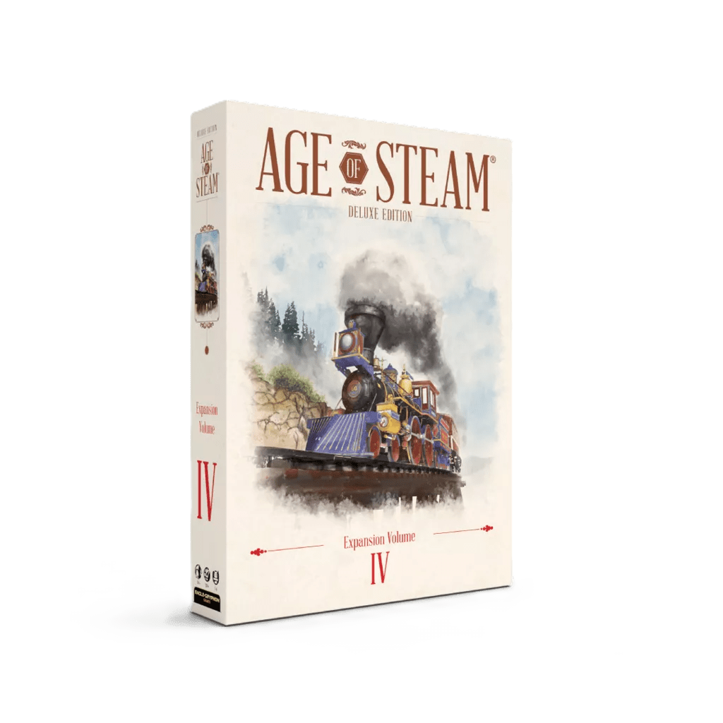 Age of Steam Deluxe: Expansion Volume IV