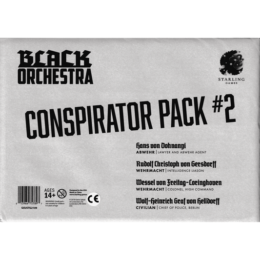 Black Orchestra Conspirator Pack #2