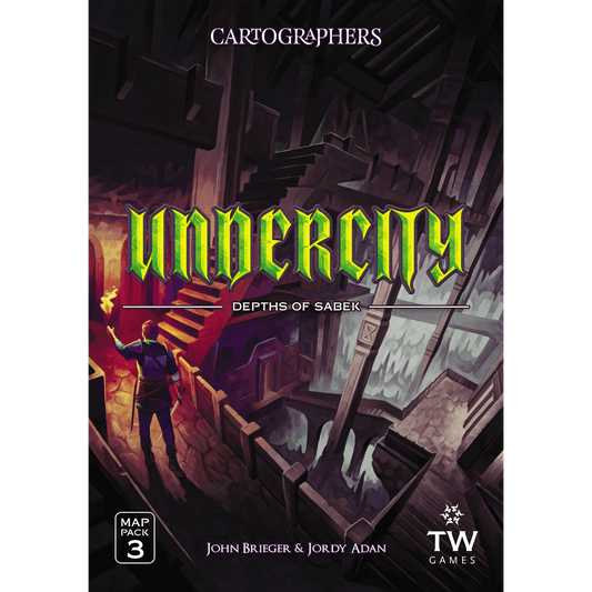 Cartographers Map Pack 3: Undercity – Depths of Sabek