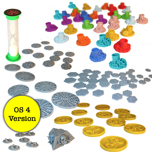 Cthulhu Wars: Shining Trapezohedron Plastic Marker Pack (OS4)