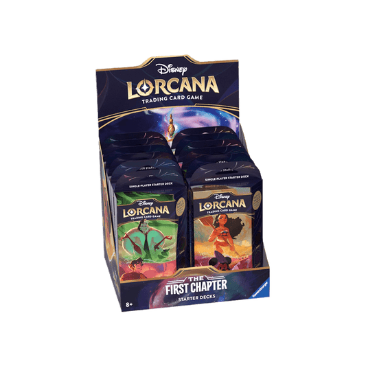 Disney Lorcana: The First Chapter Starter Deck Display