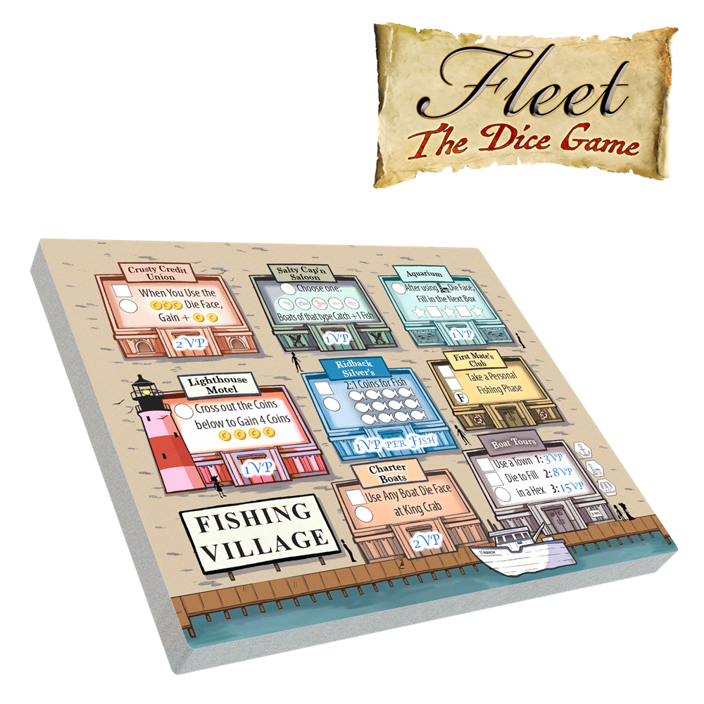 Fleet: The Dice Game Dicey Waters Expansion