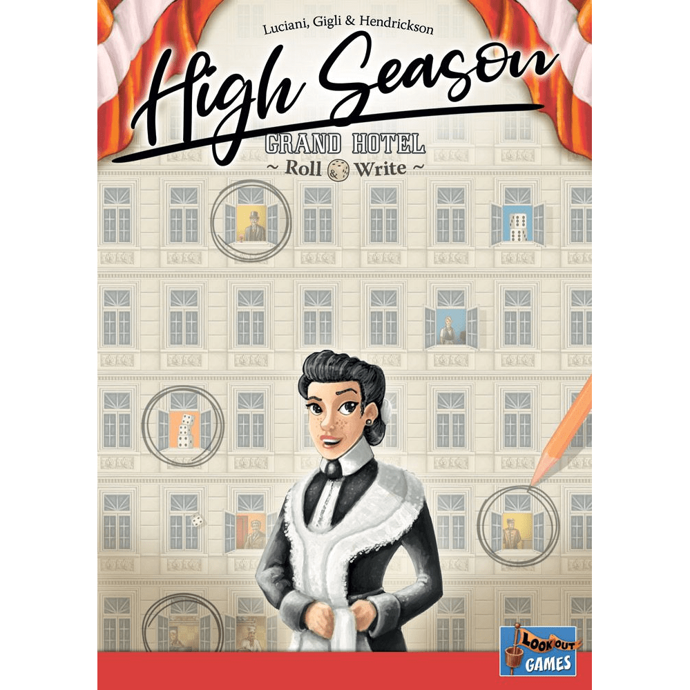 High Season: Grand Hotel Roll & Write