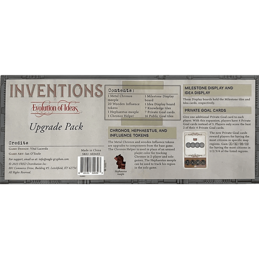 Inventions: Evolution of Ideas Upgrade Pack & Promo Cards Bundle