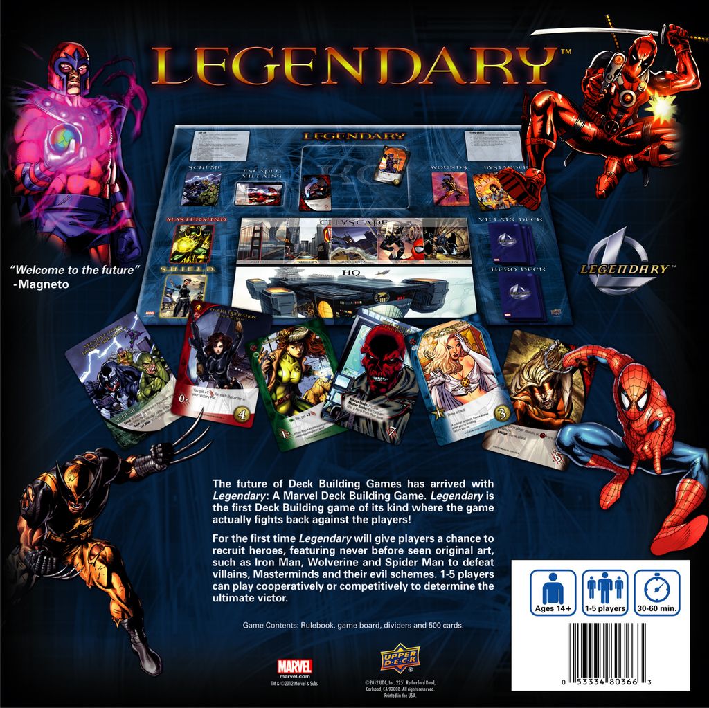 Legendary: A Marvel Deck Building Game