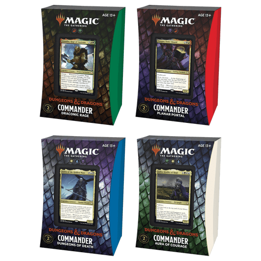 Magic The Gathering: Adventures in the Forgotten Realms Commander Decks (4 Decks) - EN