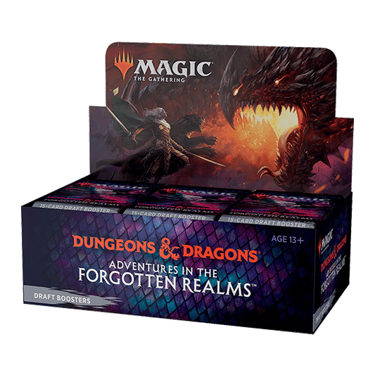 Magic The Gathering: Adventures in the Forgotten Realms Draft Boosters (36 Packs) - EN