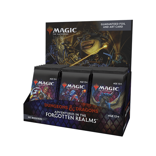 Magic The Gathering: Adventures in the Forgotten Realms Set Boosters Box (30 Packs) - EN