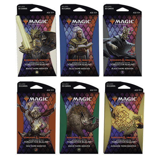 Magic The Gathering: Adventures in the Forgotten Realms Theme Boosters Box (12 Packs) - EN