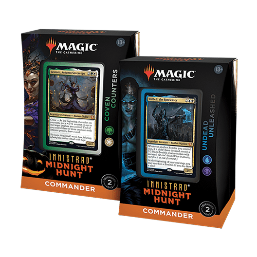 Magic The Gathering: Innistrad Midnight Hunt Commander Decks (2 Decks) - EN