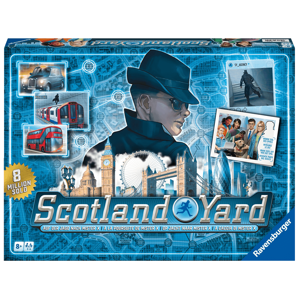 Scotland Yard 2024 Edition EN/DE/ES/FR/IT/NL/PT