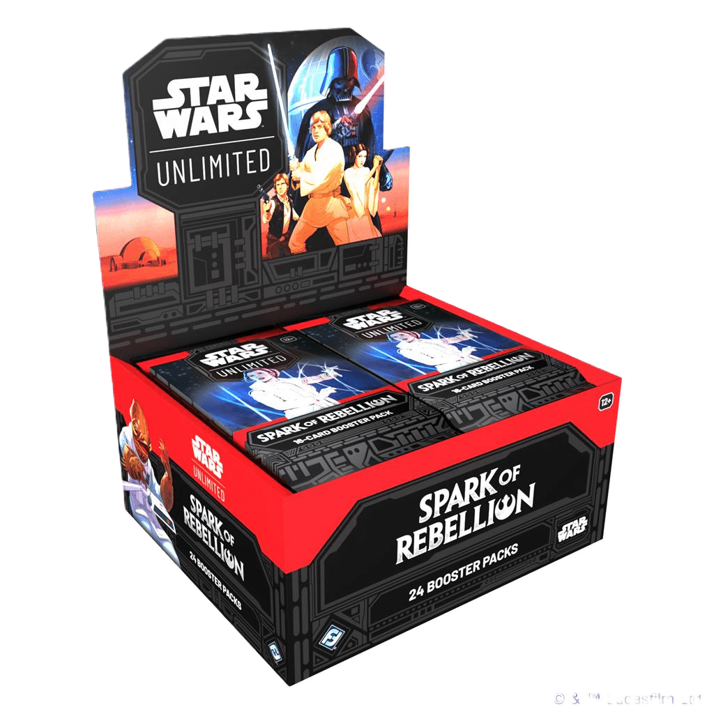 Star Wars: Unlimited – Spark of Rebellion Booster Display