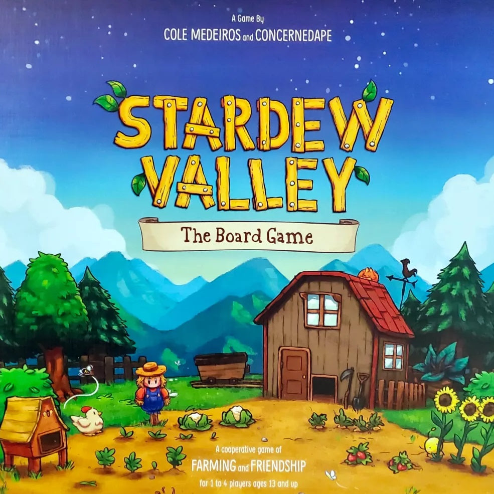 Stardew Valley: The Board Game (Misprinted cover)