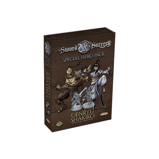 Sword & Sorcery: Genryu/Shakiko (White/Black Monk) Hero Pack