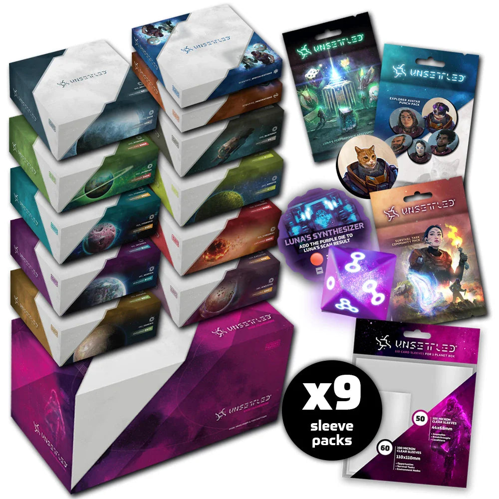 Unsettled: Supernova Bundle with Sleeves