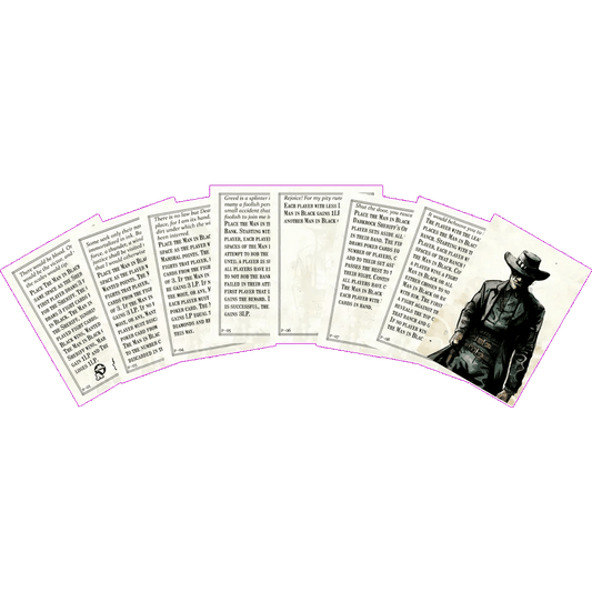 Western Legends: The Man In Black – Multiplayer Variant Promo Cards