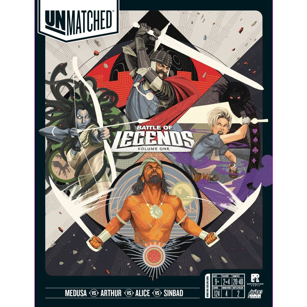 Unmatched: Battle of Legends, Volume One (Iello)